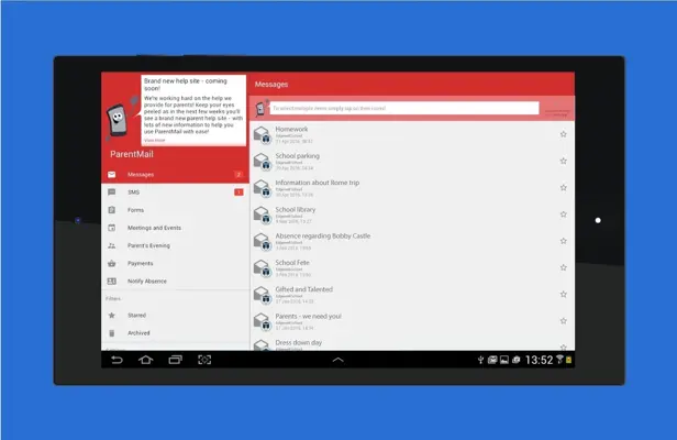 ParentMail android App screenshot 4