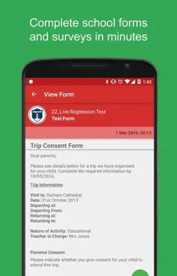 ParentMail android App screenshot 7